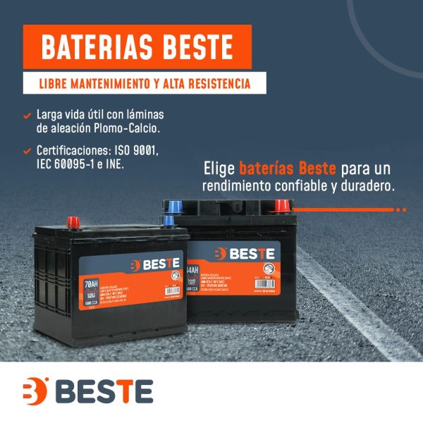 BATERIAS PARA CARROS BESTE